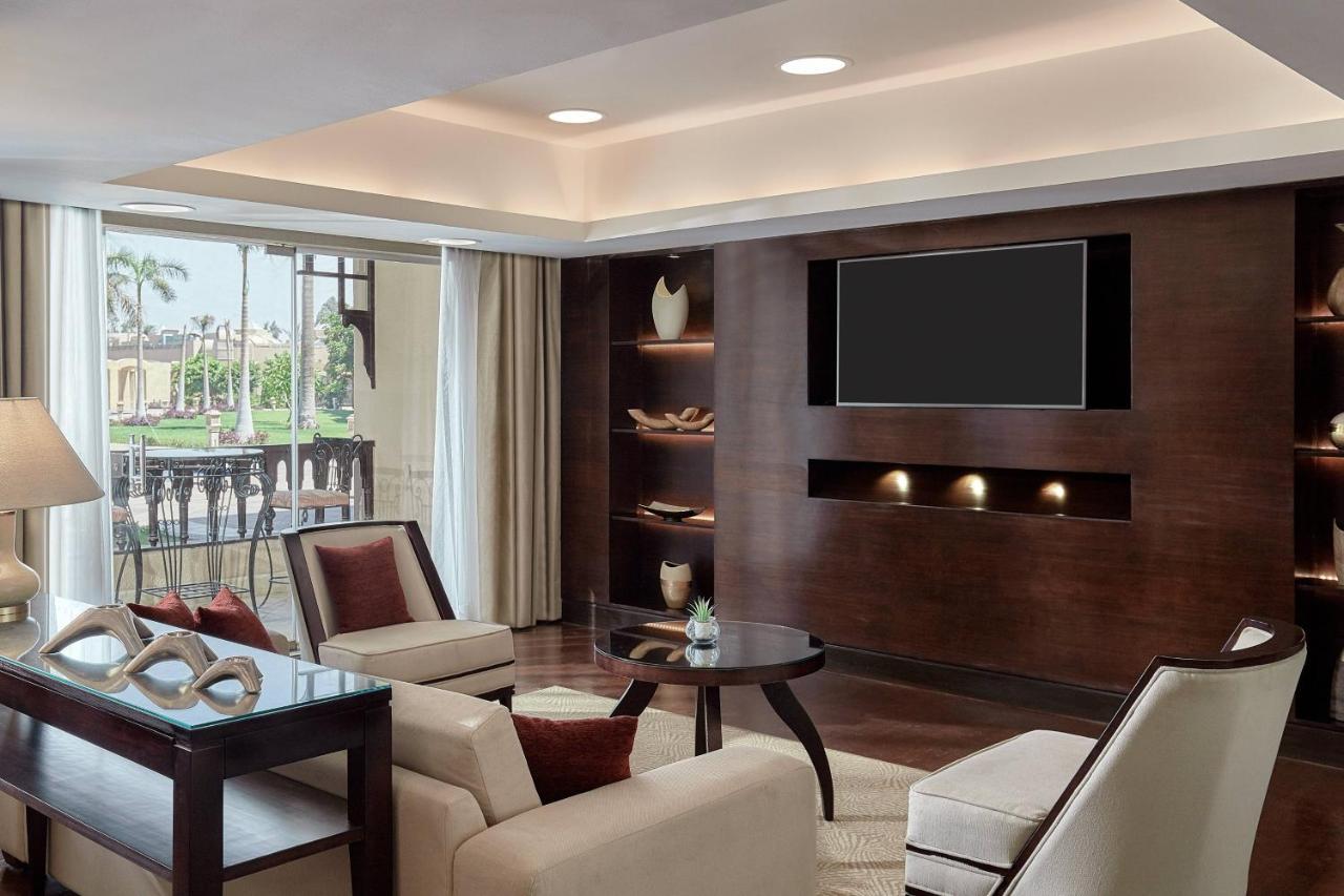 Hotel Marriott Mena House, Cairo Giza Esterno foto Living room