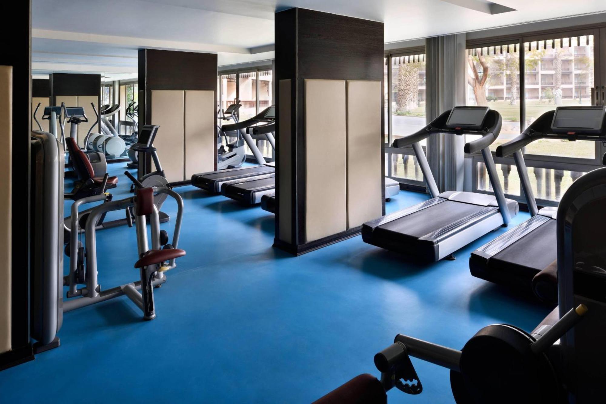 Hotel Marriott Mena House, Cairo Giza Esterno foto The gym at the hotel