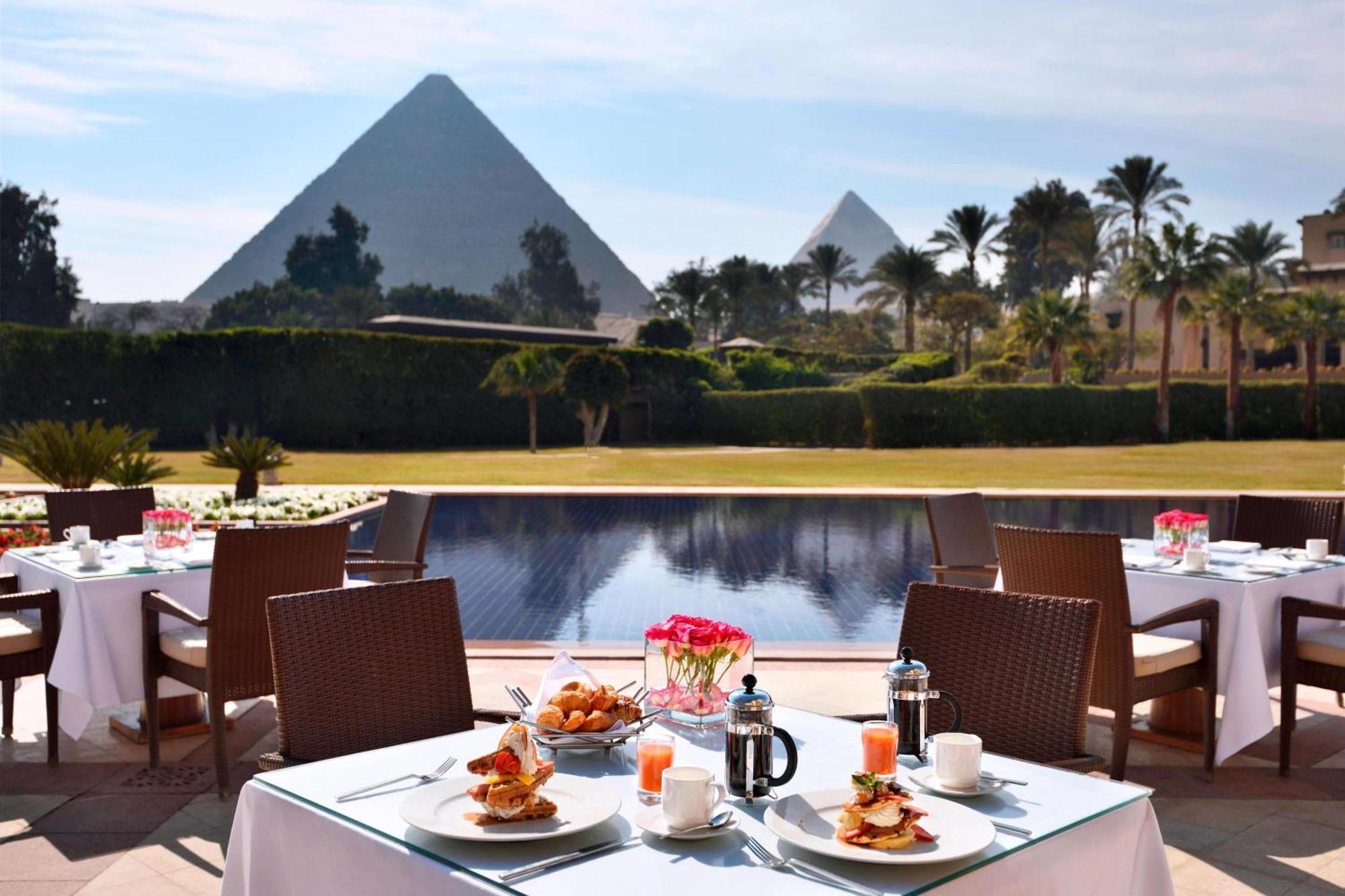 Hotel Marriott Mena House, Cairo Giza Esterno foto The Pyramids Marriott Resort