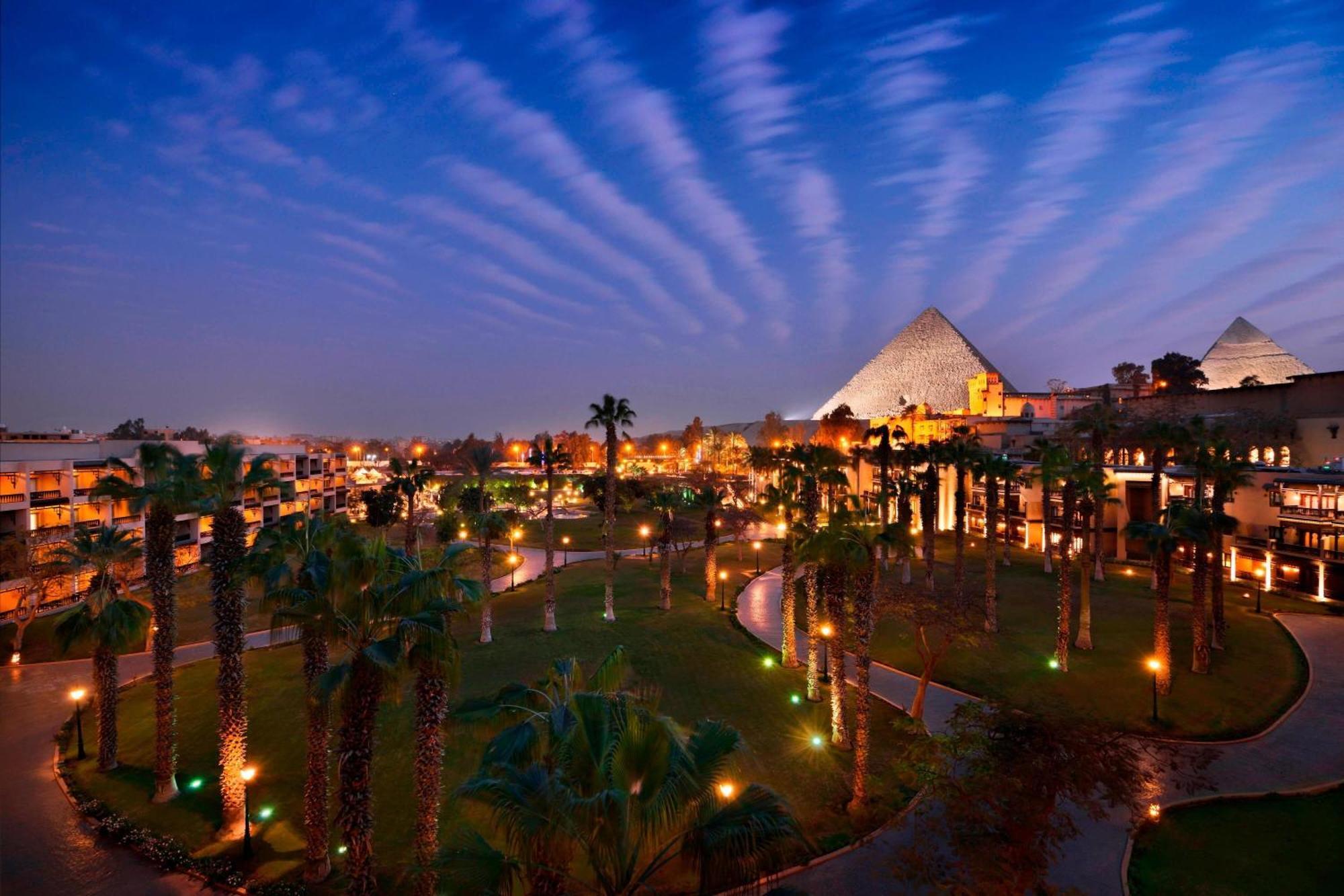 Hotel Marriott Mena House, Cairo Giza Esterno foto The Pyramids Marriott Resort and Spa
