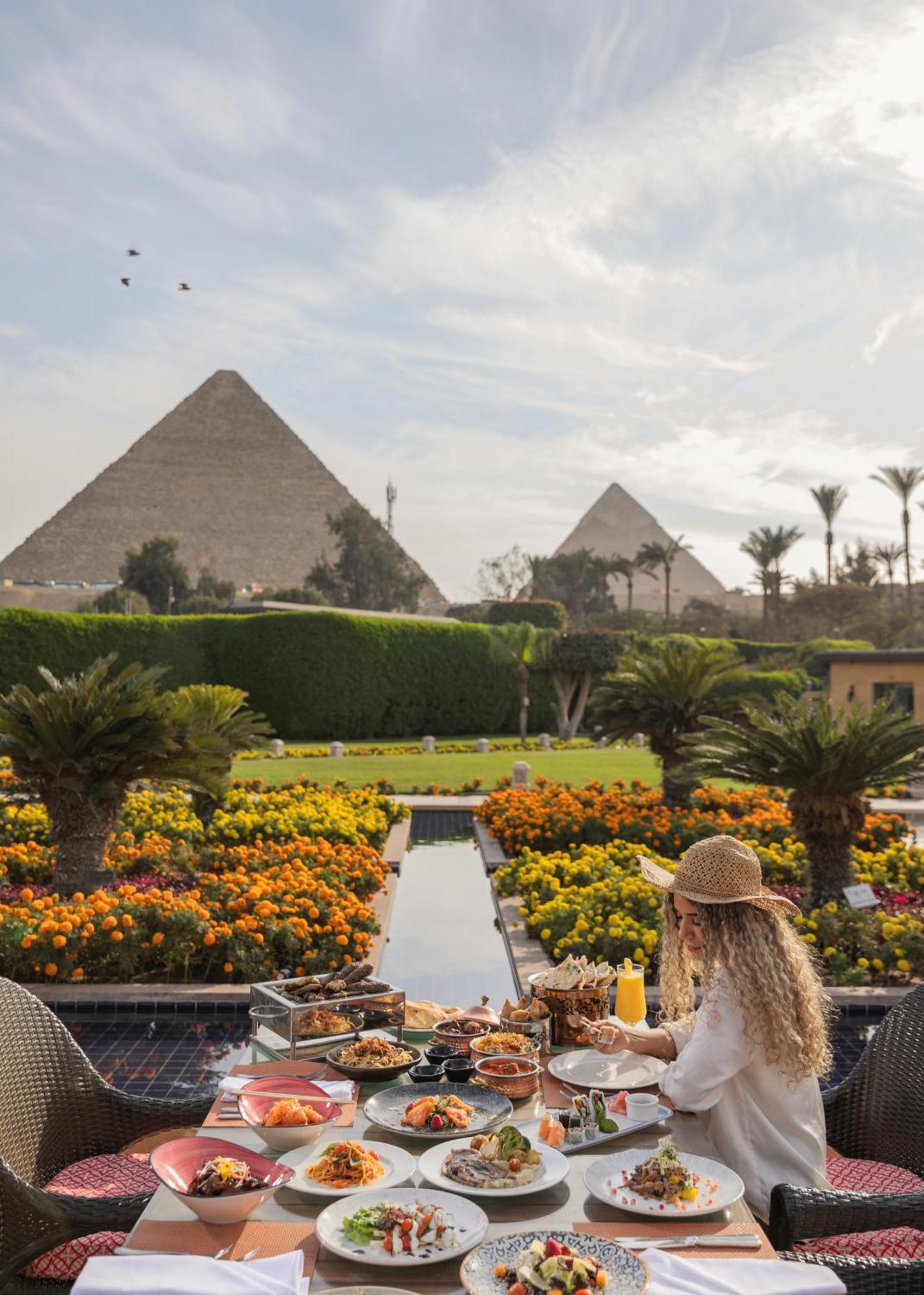 Hotel Marriott Mena House, Cairo Giza Esterno foto