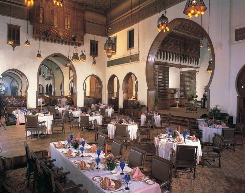 Hotel Marriott Mena House, Cairo Giza Ristorante foto The dining room at the hotel